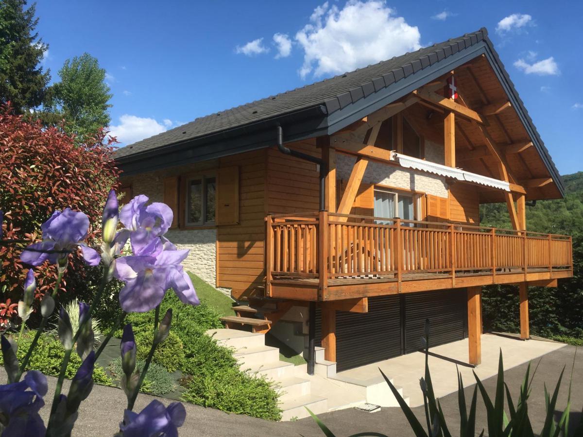 Chalet A La Campagne Coise-Saint-Jean-Pied-Gauthier 外观 照片